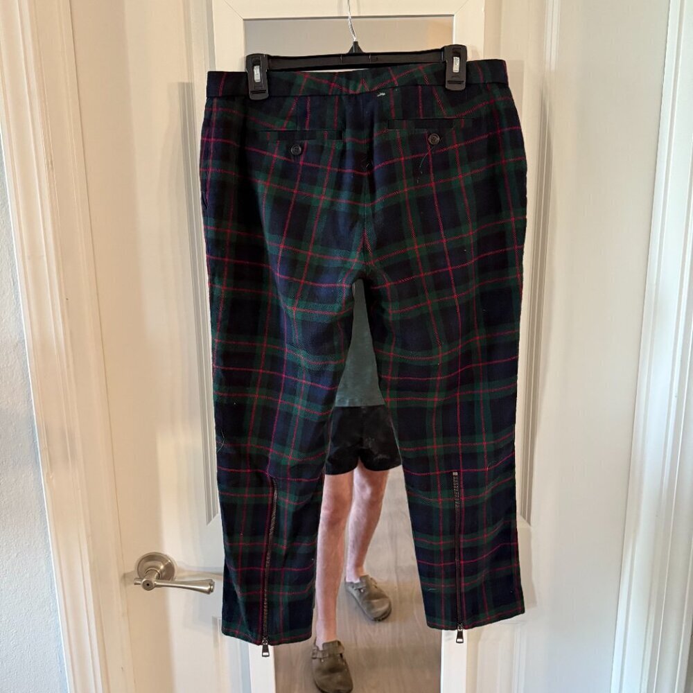 Burberry Leamington Plaid Print Pants BRAND NEW WITH TAGS SIZE UK 10 US 8 - Picture 4 of 6